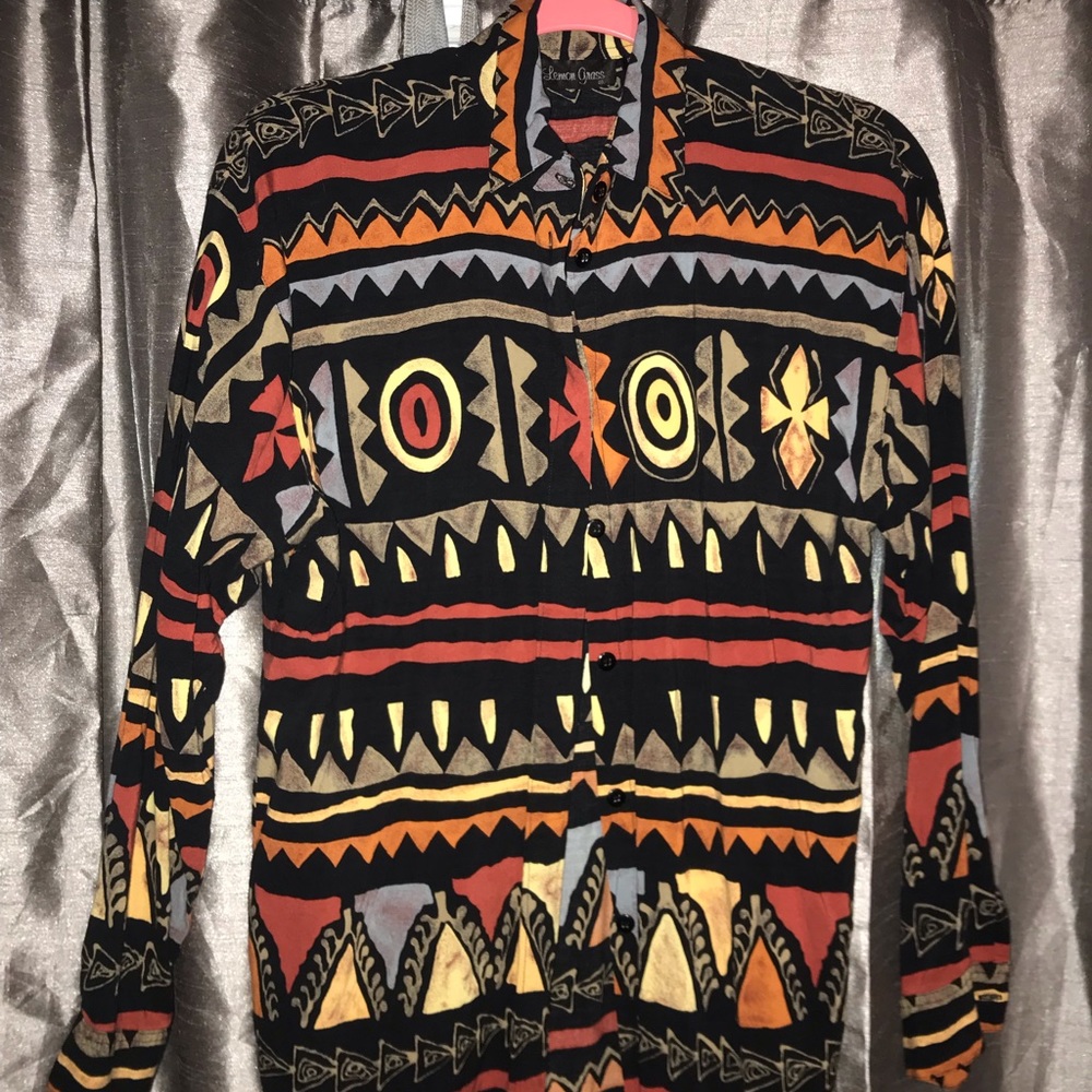 Retro Button Up